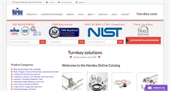 Desktop Screenshot of nordex.com