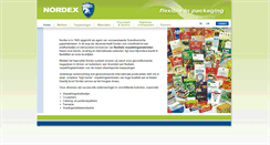Desktop Screenshot of nordex.nl