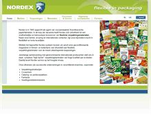 Tablet Screenshot of nordex.nl